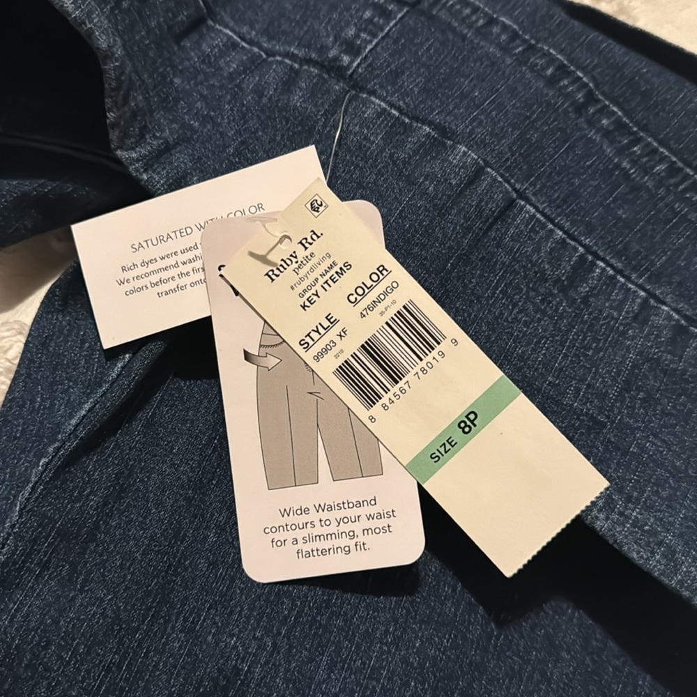 Ruby Rd Slimming Contour Jeans - Picture 5 of 5